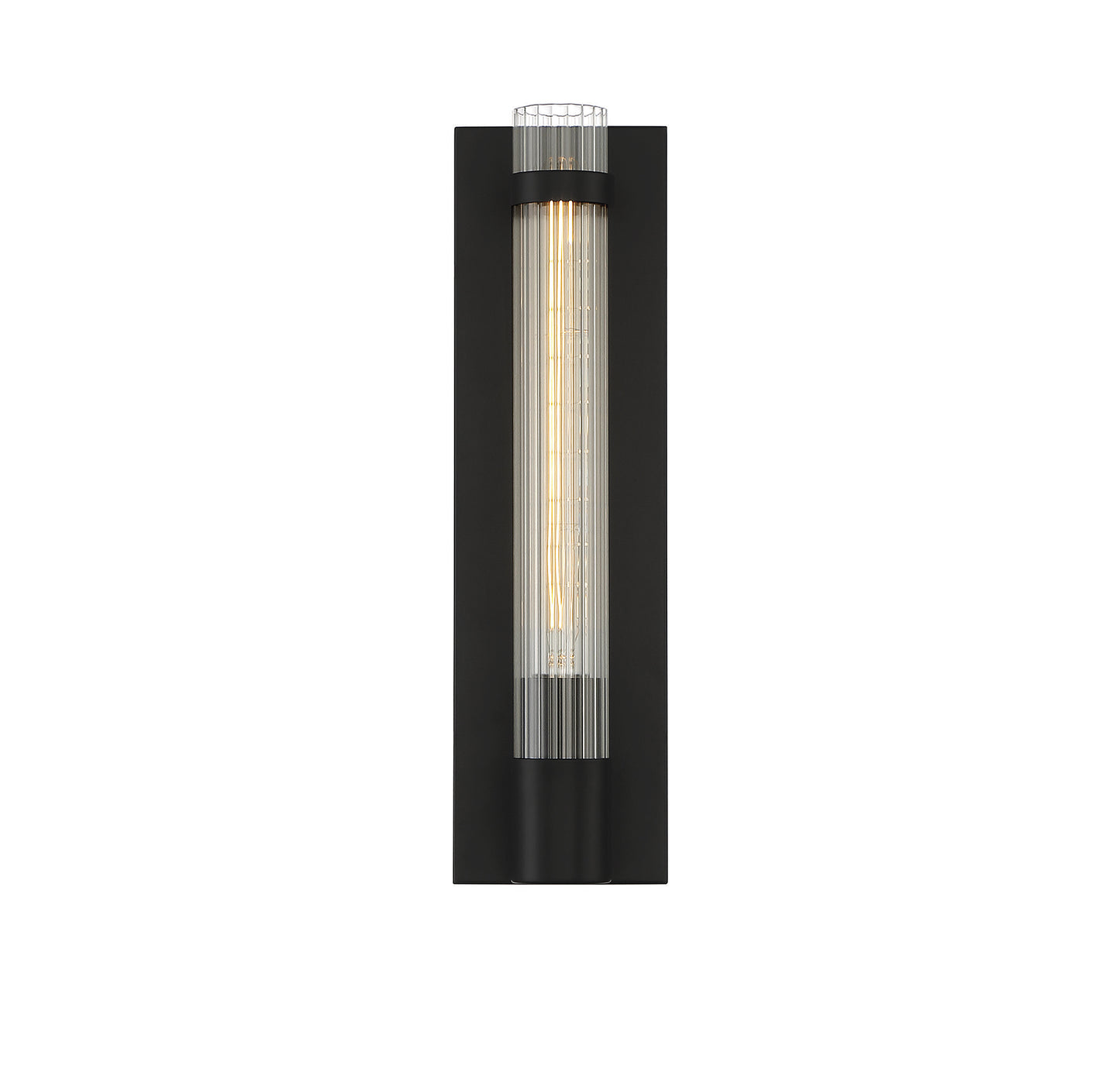 Willmar 1-Light Wall Sconce in Matte Black