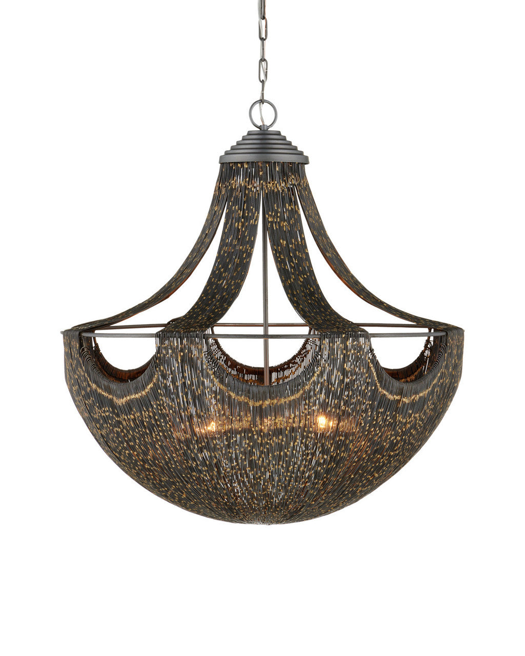 Eduardo Chandelier, Currey and Company 9000-0018