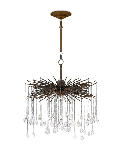 Currey and Company Fen Small Chandelier Cupertino