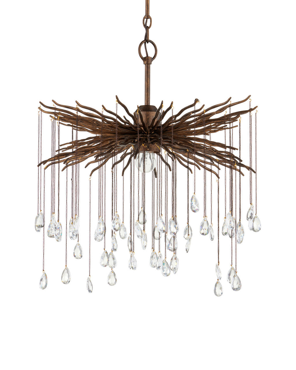 Fen Small Chandelier Currey and Company 9000-0198