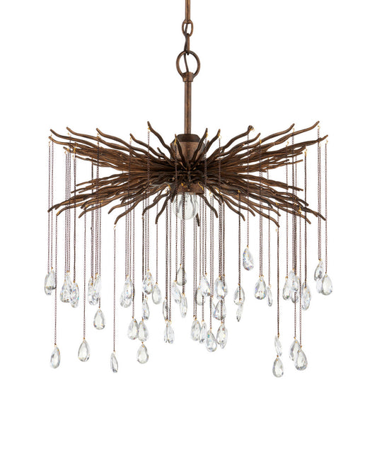 Fen Small Chandelier Currey and Company 9000-0198