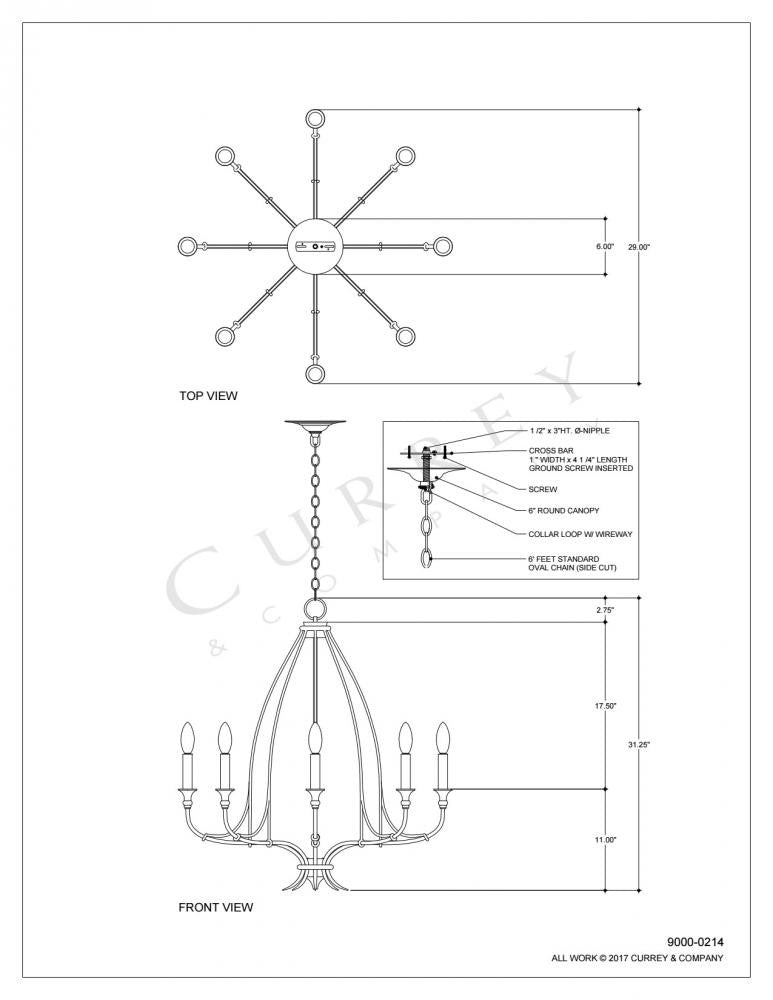 Mini Chandeliers-Currey-9000-0214