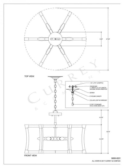 Mini Chandeliers-Currey-9000-0221