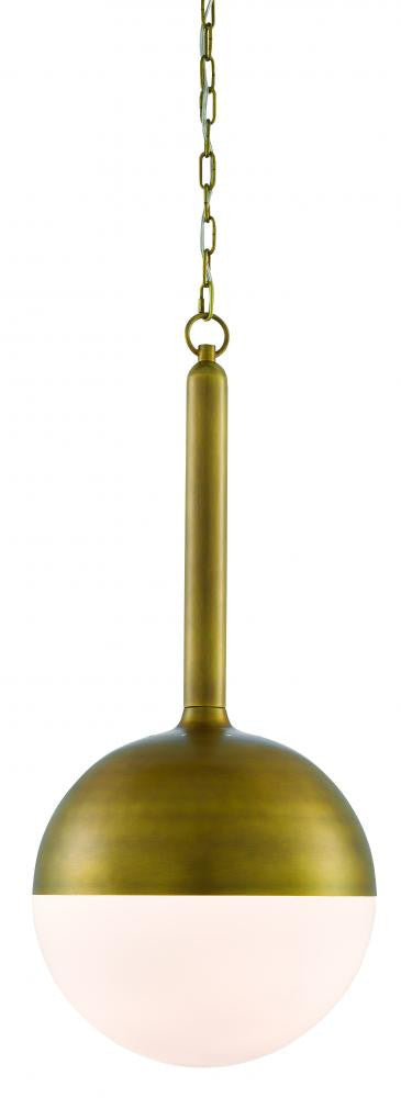 Moonward Brass Pendant Currey and Company 9000-0419