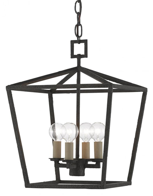 Denison Small Black Lantern Currey and Company 9000-0456