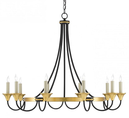 Hanlon Chandelier Currey and Company 9000-0474