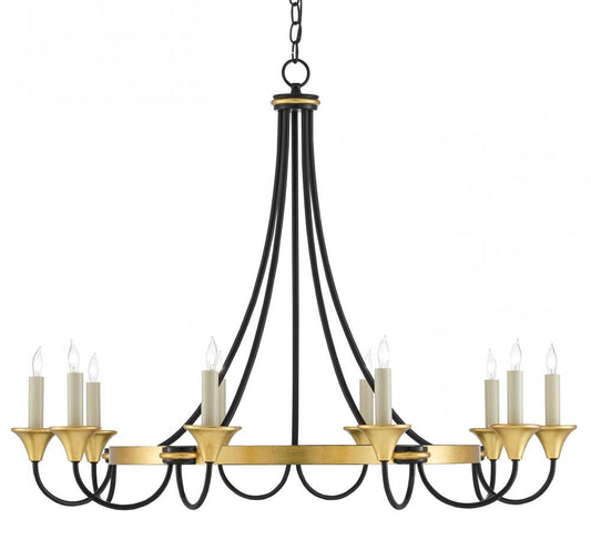 Hanlon Chandelier Currey and Company 9000-0474