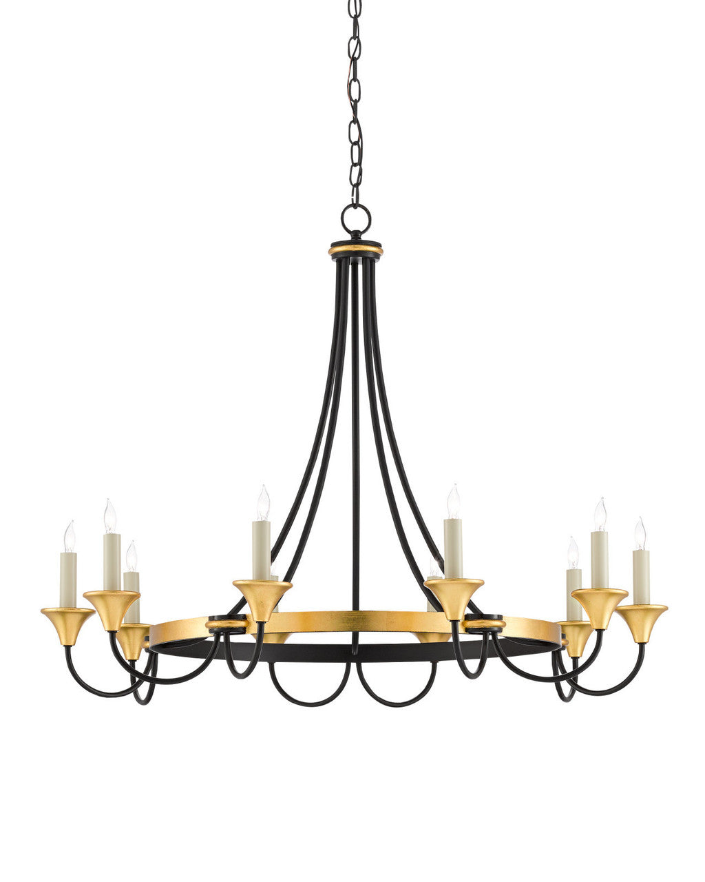Hanlon Chandelier Currey and Company 9000-0474