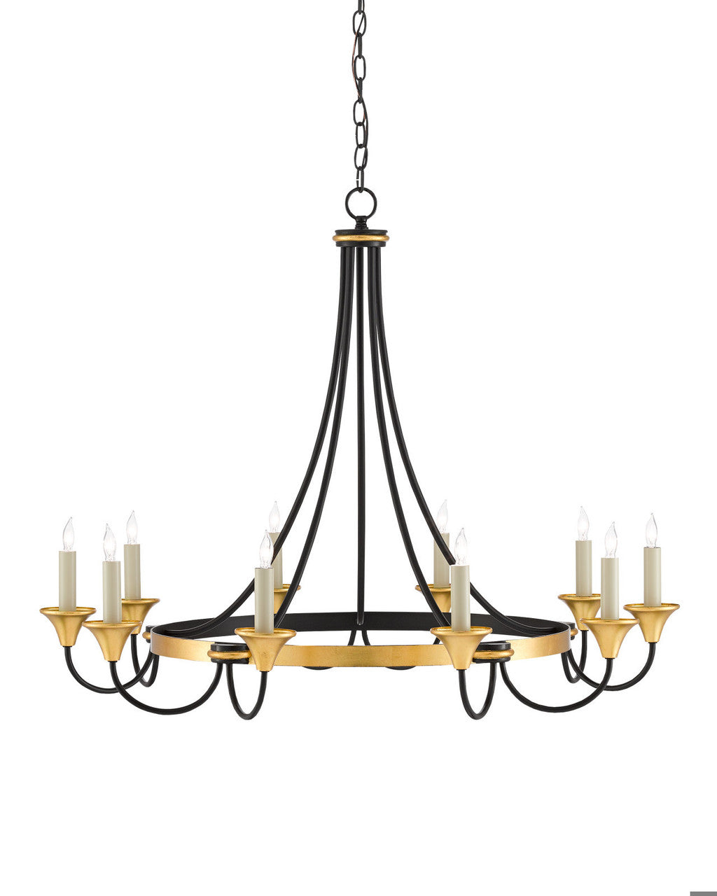 Hanlon Chandelier Currey and Company 9000-0474