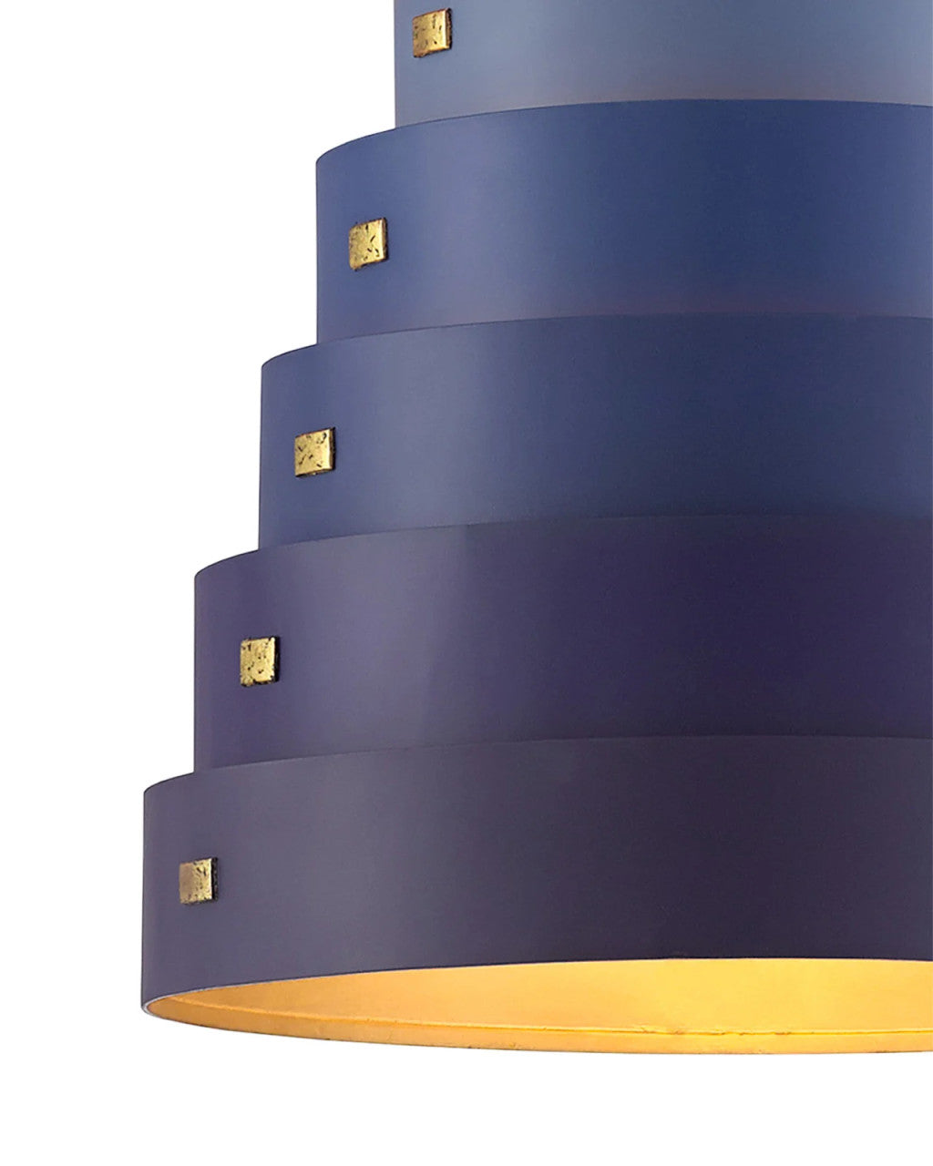 Graduation Small Blue Chandelier, Currey and Company 9000-0499