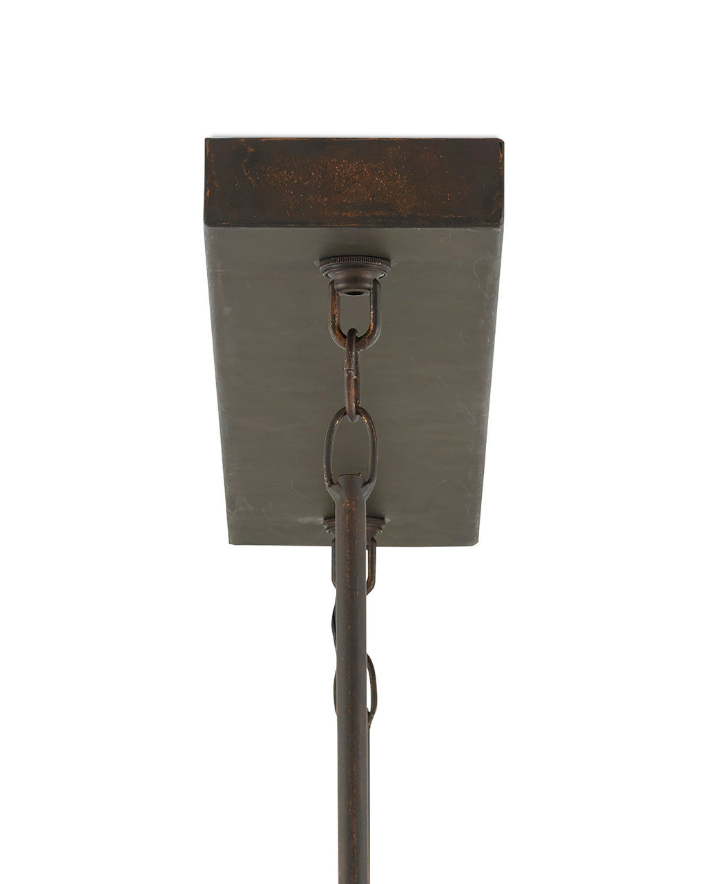 Middleton Rectangular Bronze Chandelier Currey and Company 9000-0525