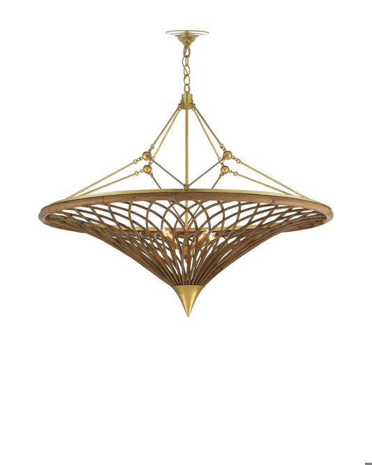 Gaborone Chandelier, Currey and Company (9000-0560 RL47)