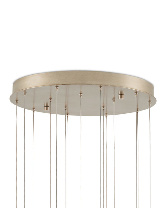 Birds Nest 15-Light Round Multi-Drop Pendant Currey and Company 9000-0698