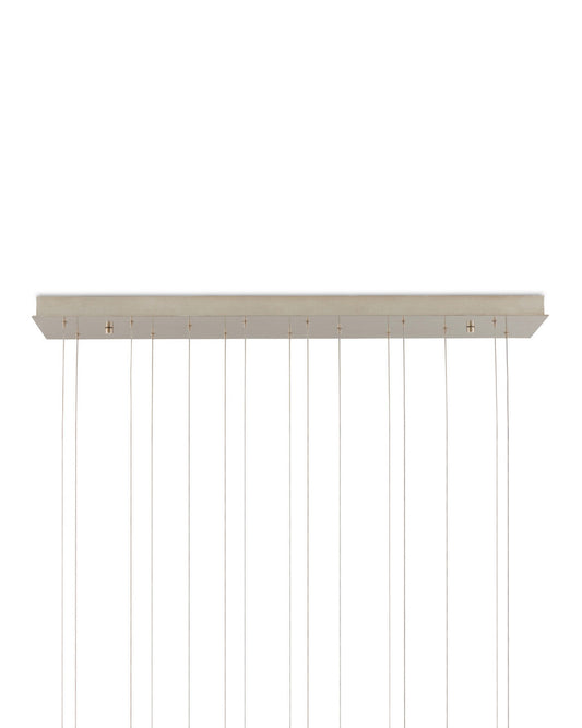 Birds Nest 15-Light Linear Multi-Drop Pendant Currey and Company 9000-0699