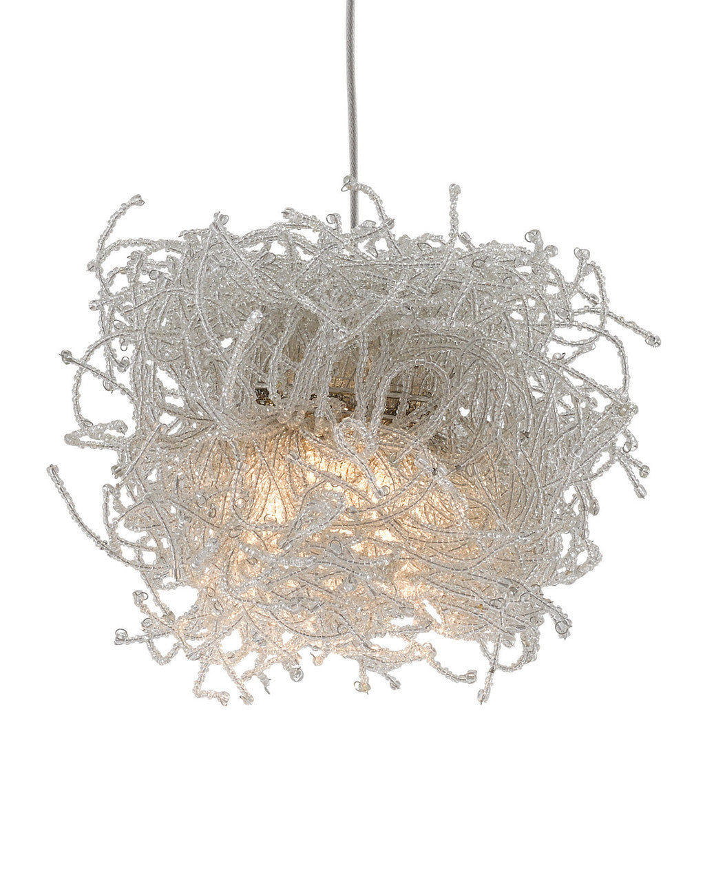 Birds Nest 36-Light Round Multi-Drop Pendant Currey and Company 9000-0701