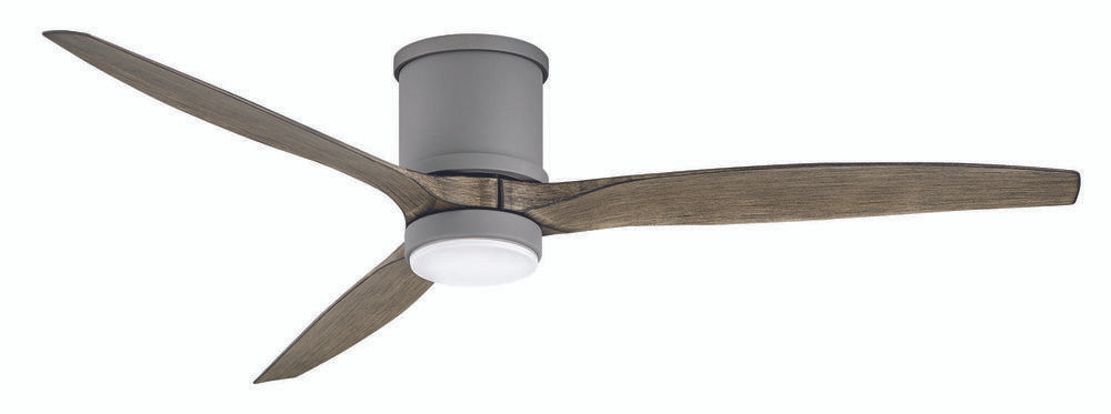 Hinkley Hover Flush Mount Ceiling Fan 3-Blade Graphite