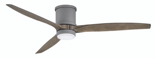 Hinkley Hover Flush Mount Ceiling Fan 3-Blade Graphite