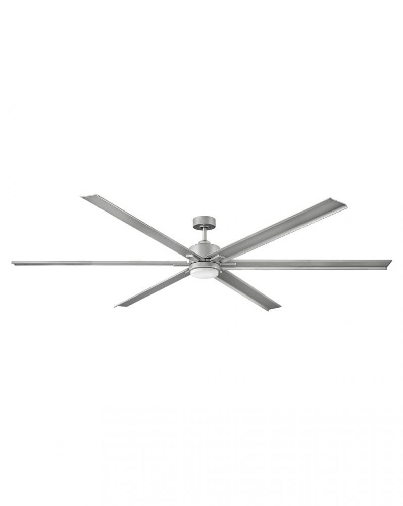 Hinkley Indy Maxx Ceiling Fan 6-Blade Nickel, Steel, Brushed Nickel