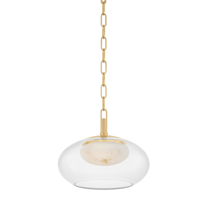 Hudson Valley Moore Pendant Aged Brass