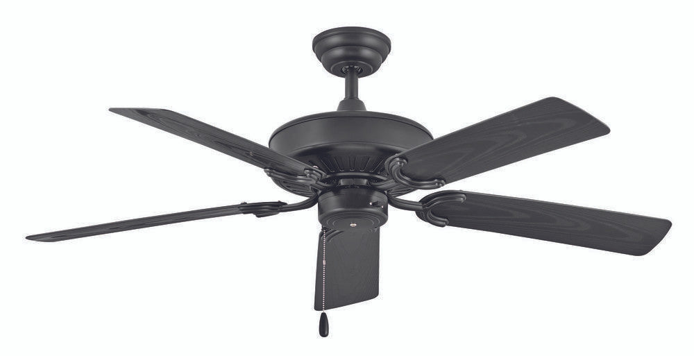 Hinkley Oasis Ceiling Fan 5-Blade Matte Black