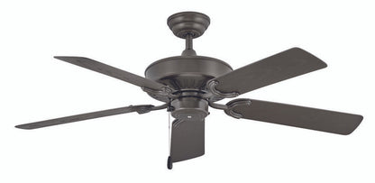 Hinkley Oasis Ceiling Fan 5-Blade Metallic Bronze, Gold