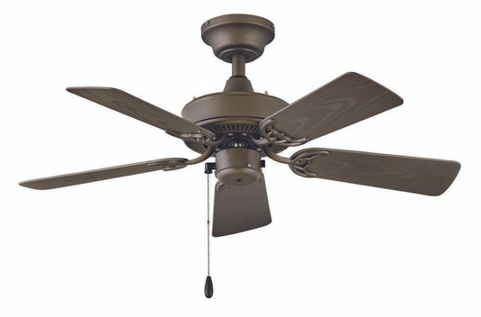 Hinkley Cabana Ceiling Fan 5-Blade Metallic Bronze