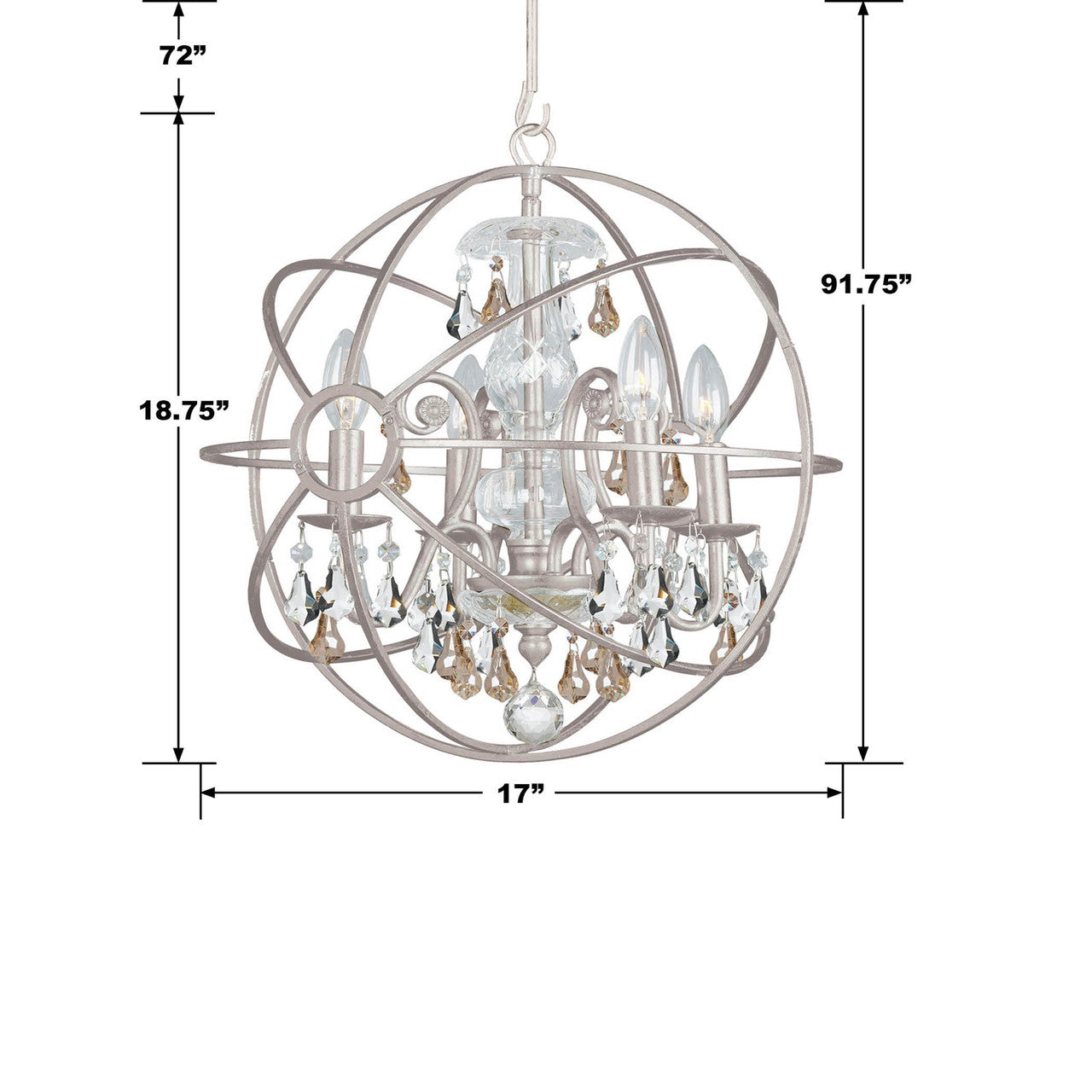 Mini Chandeliers-Crystorama-9025