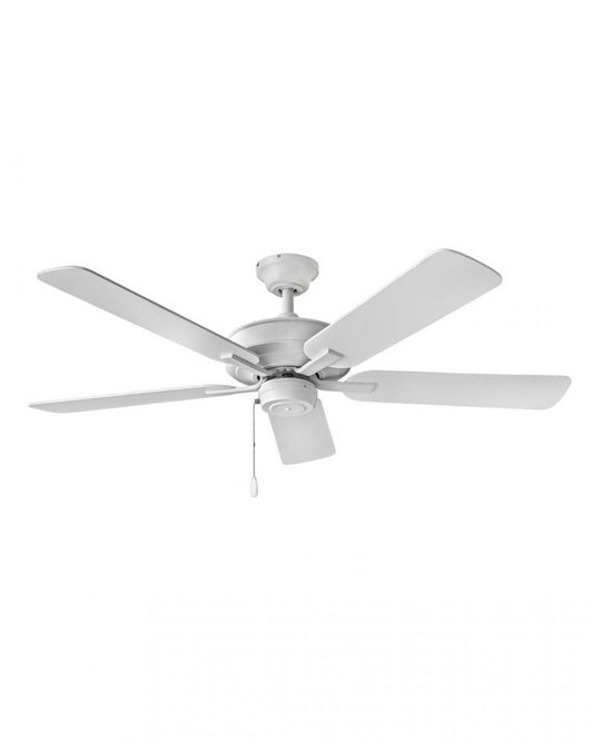 Hinkley Metro Wet Ceiling Fan 5-Blade Steel, White