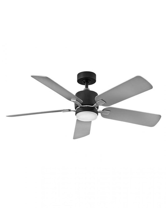 Hinkley Afton Ceiling Fan 5-Blade Black, Steel, Matte Black