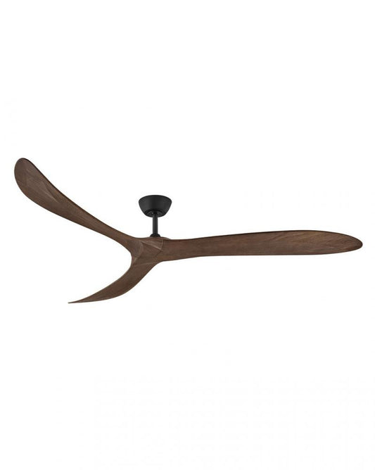 Hinkley Swell Ceiling Fan 3-Blade Black, Matte Black