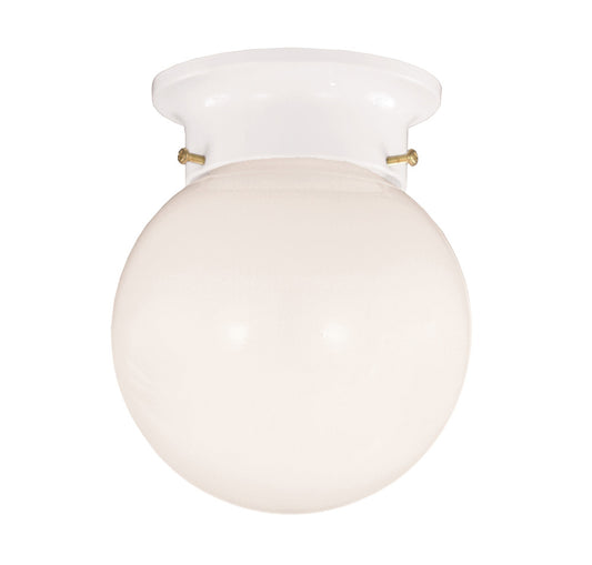 Flush Mounts-Savoy House-6-904-5-WHT