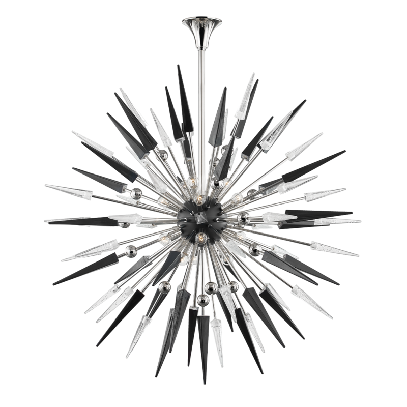 Hudson Valley Sparta Chandelier Polished Nickel