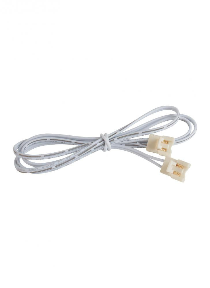 Generation Lighting Jane LED Tape 24 Inch Connector Cord White