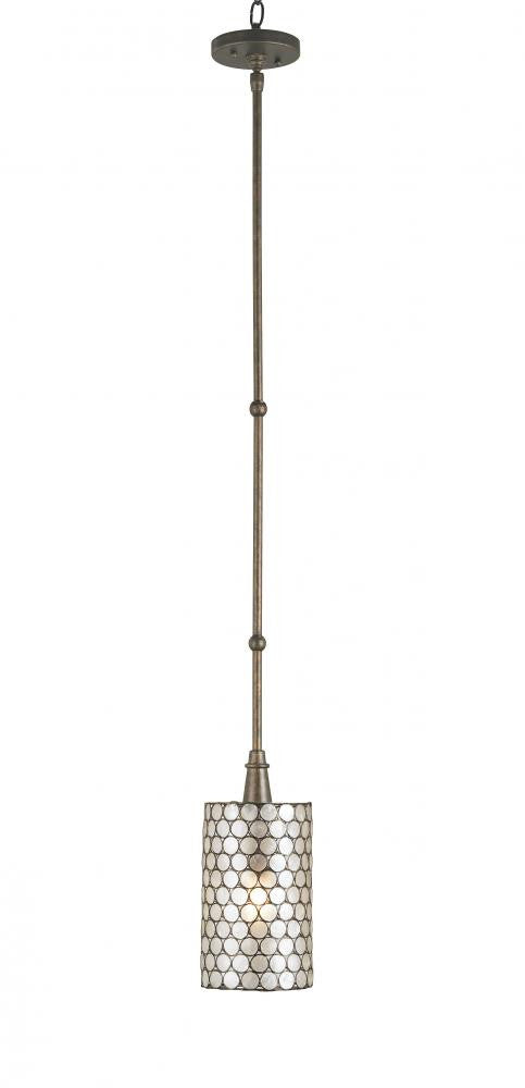 Regatta Pendant, 1-Light, Cupertino, 6"W, Currey and Company (9055 96Z6)