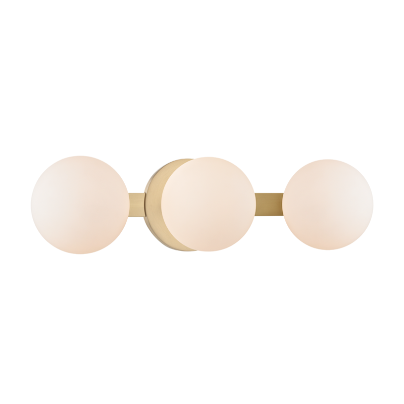 Hudson Valley Baird Bath Vanity Light Antique Brass