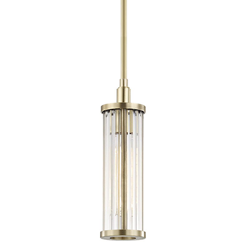Hudson Valley Marley Pendant Antique Brass