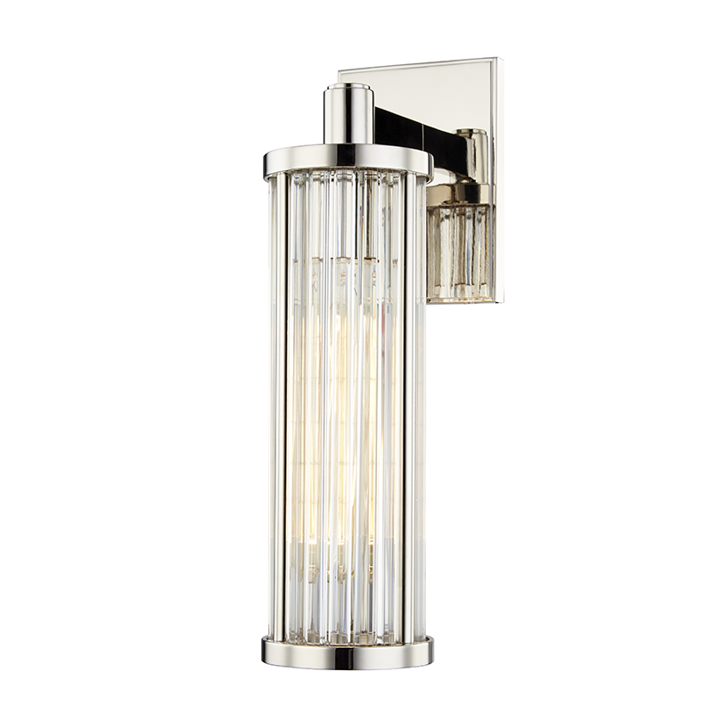 Hudson Valley Marley Wall Sconce Polished Nickel