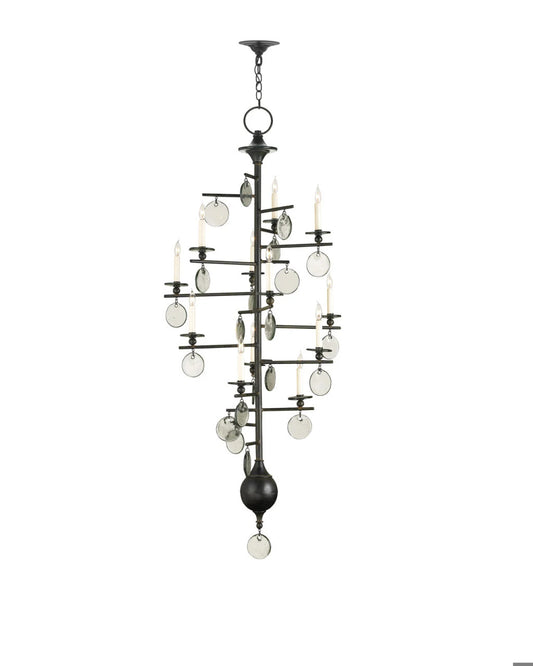 Sethos Large Chandelier, Currey and Company (9125 9CWU)