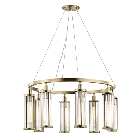 Hudson Valley Marley Pendant Aged Brass