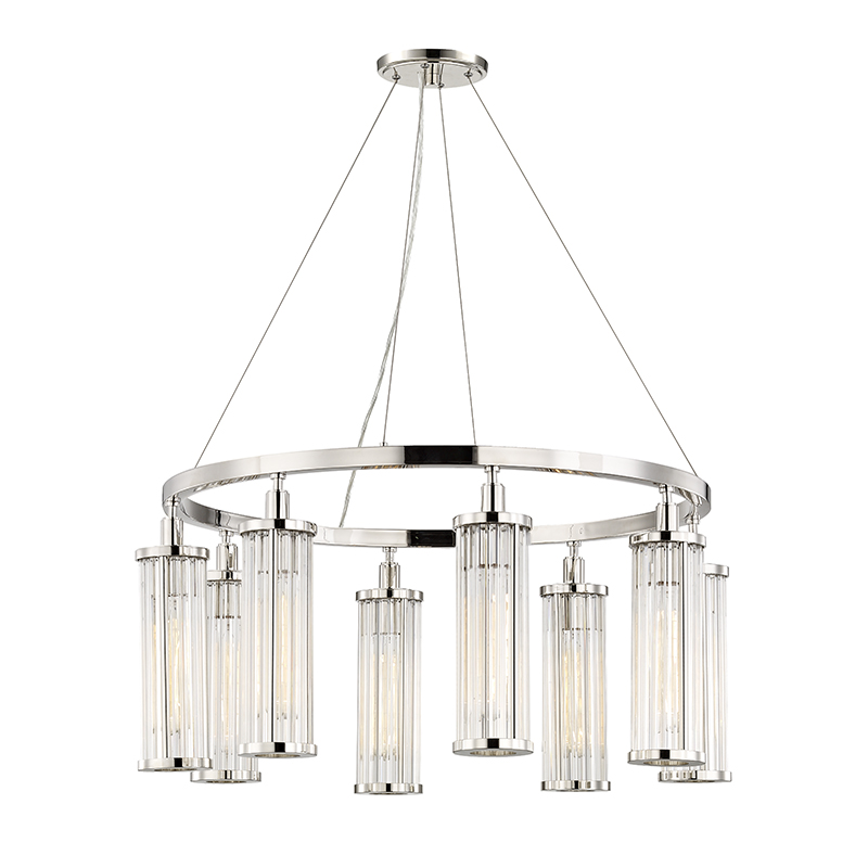 Hudson Valley Marley Pendant Polished Nickel