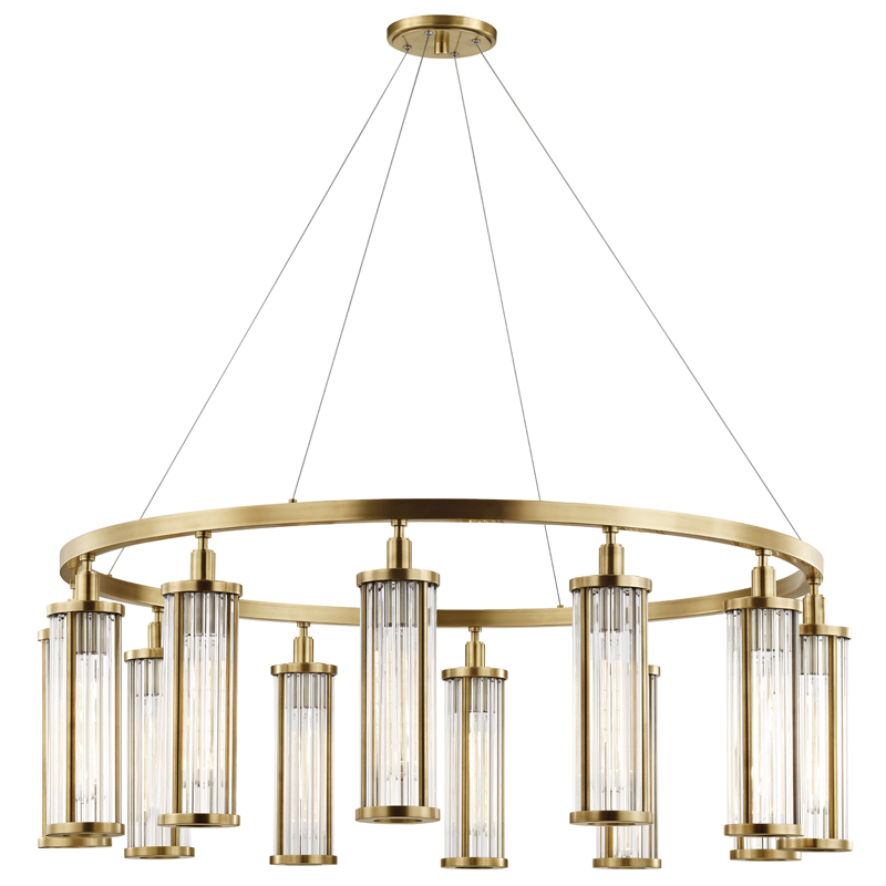 Hudson Valley Marley Pendant Antique Brass