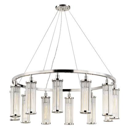 Hudson Valley Marley Pendant Polished Nickel