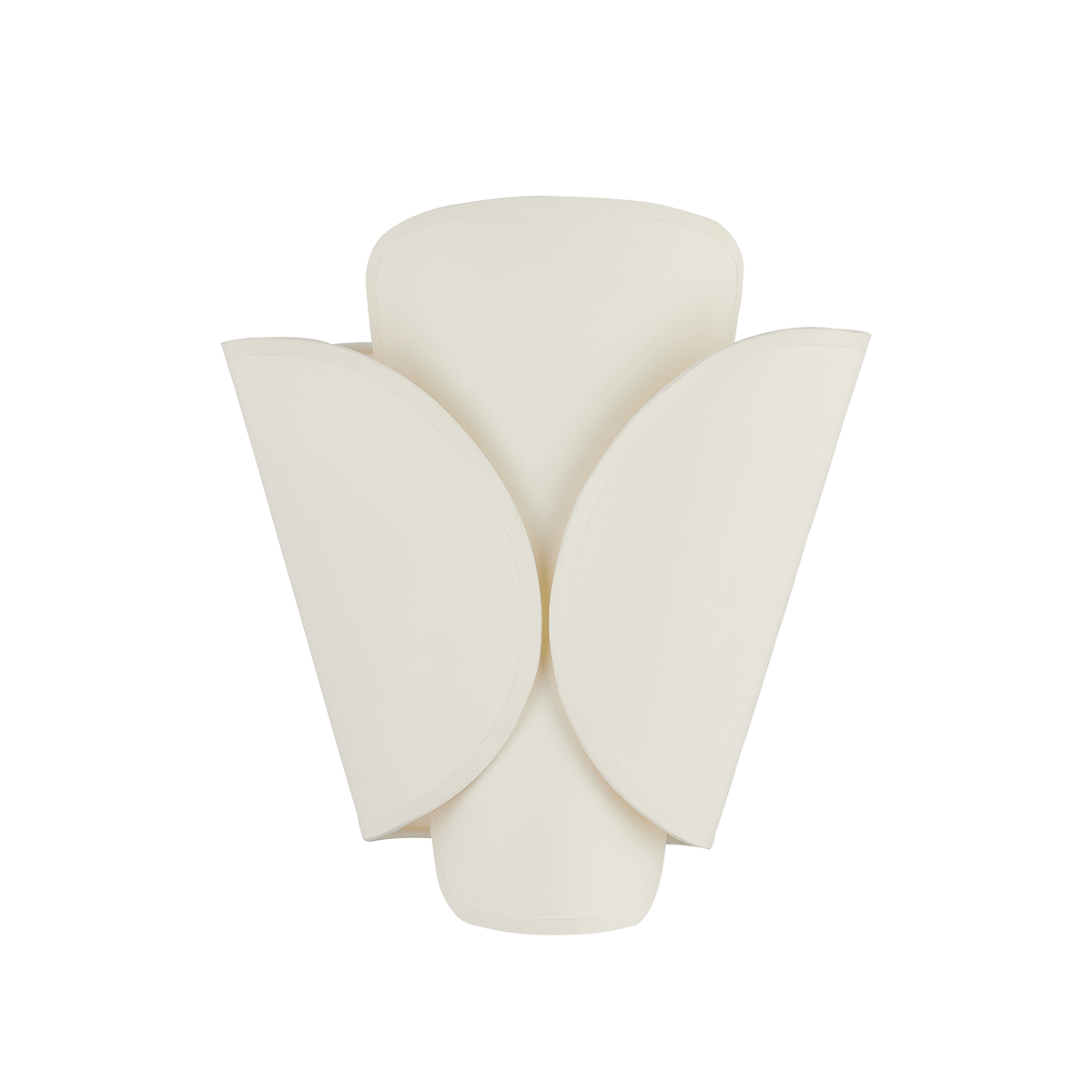 Hudson Valley Savoie Wall Sconce Aged Brass / Off White