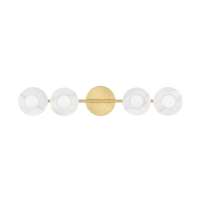 Hudson Valley Elmont Bath Vanity Aged Brass