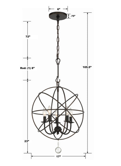 Mini Chandeliers-Crystorama-9224