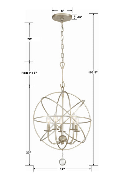 Mini Chandeliers-Crystorama-9224