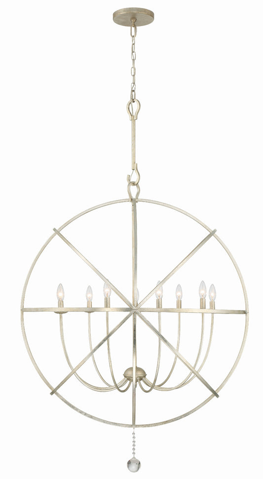 Crystorama Solaris 9 Light Chandelier