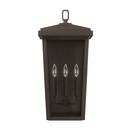 Capital Donnelly Outdoor Wall Lantern Oiled Bronze