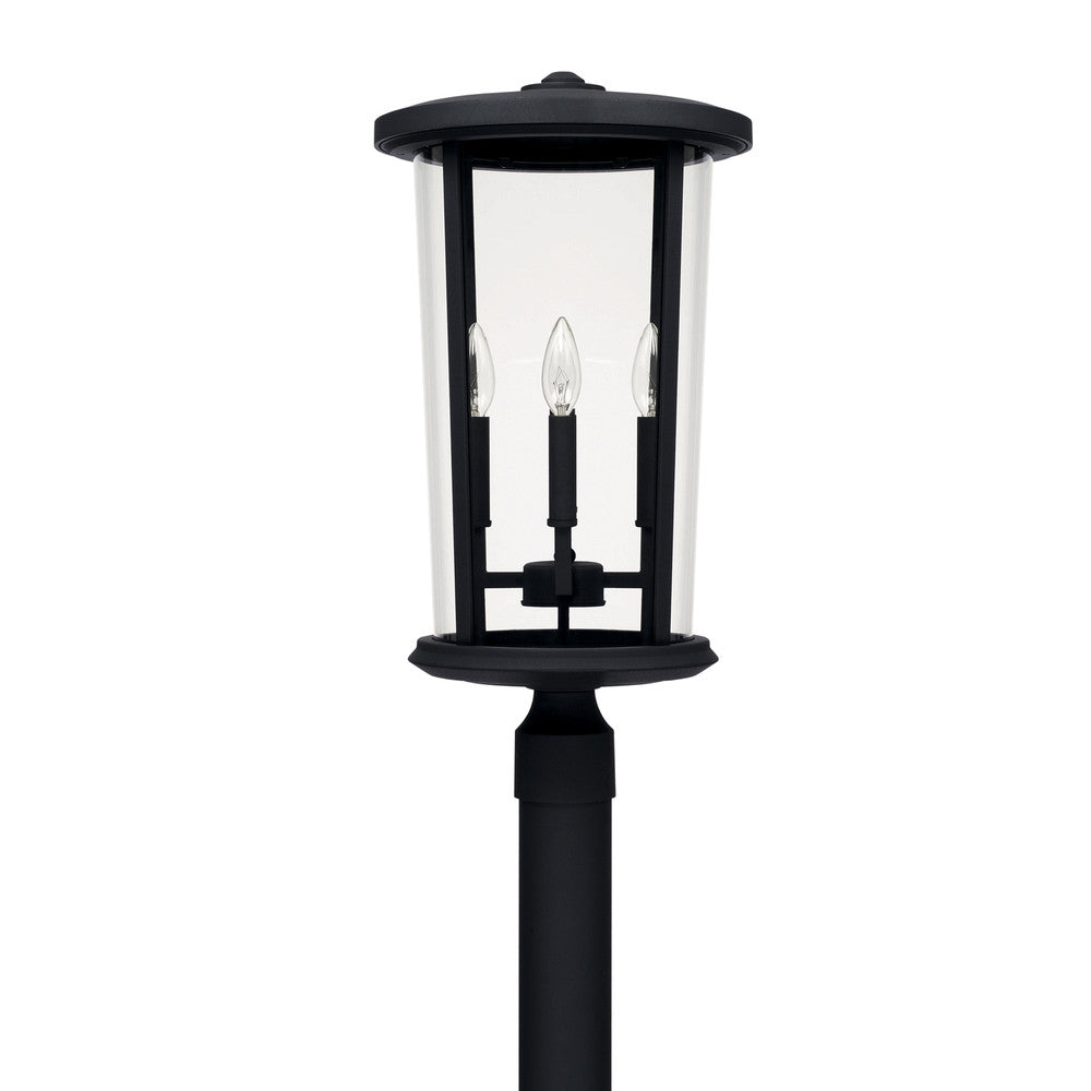 Capital Howell Outdoor Post Lantern Black