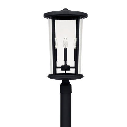 Capital Howell Outdoor Post Lantern Black